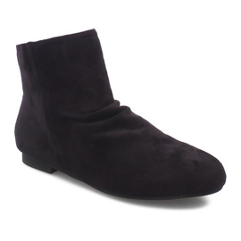Bottines Daim Jodhpur 7-121 Noir le noir 2