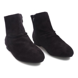 Bottines Daim Jodhpur 7-121 Noir le noir 3