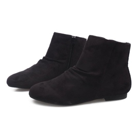 Bottines Daim Jodhpur 7-121 Noir le noir 4