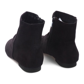 Bottines Daim Jodhpur 7-121 Noir le noir 5