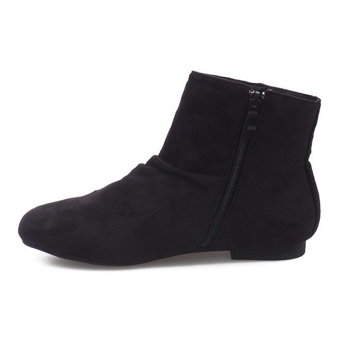 Bottines Daim Jodhpur 7-121 Noir 1