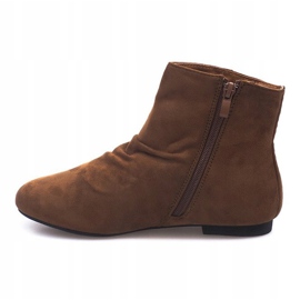 Bottines Daim Bottines Chelsea 7-121 Camel brun 3