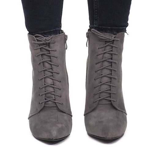 Bottes À Talons Hauts LB-229 Gris 1
