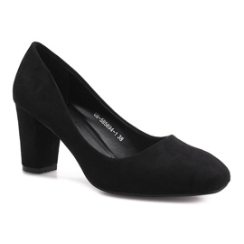 Escarpins noirs sur le post Sylvie le noir 1