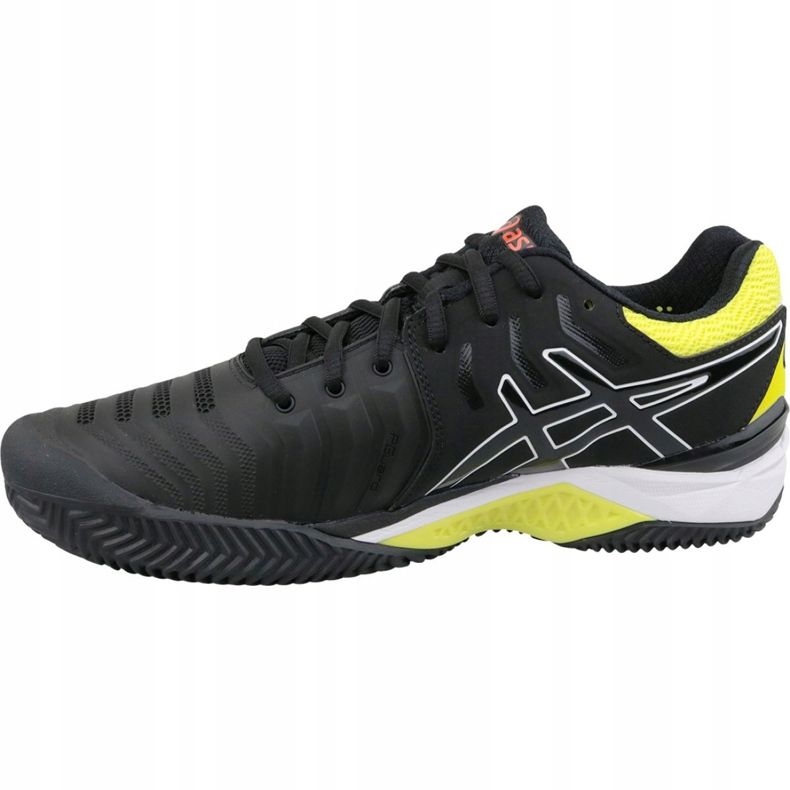 Chaussures de tennis Asics Gel-Resolution 7 Clay M E702Y-003 le noir 1