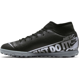 Nike Mercurial Superfly 7 Club Tf M AT7980-001 chaussures de football noir noir 2