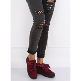 Baskets femme bordeaux 1018 Wine rouge 1 Baskets femme bordeaux 1018 Wine rouge 1