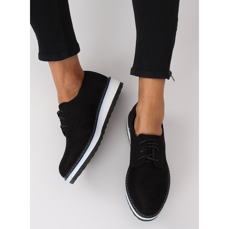 Mocassins femme noirs C-7225 Noir le noir 2