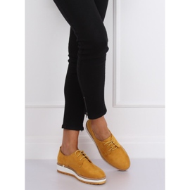Mocassins jaunes pour femmes C-7225 Jaune 1