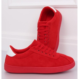 Baskets rouges pour femmes LX-9857 Rouge 3