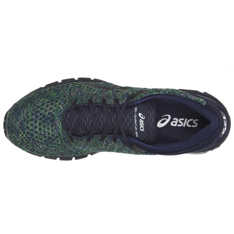 Chaussures de course Asics Gel-Quantum 360 Knit 2 M T840N-5884 bleu marine 2