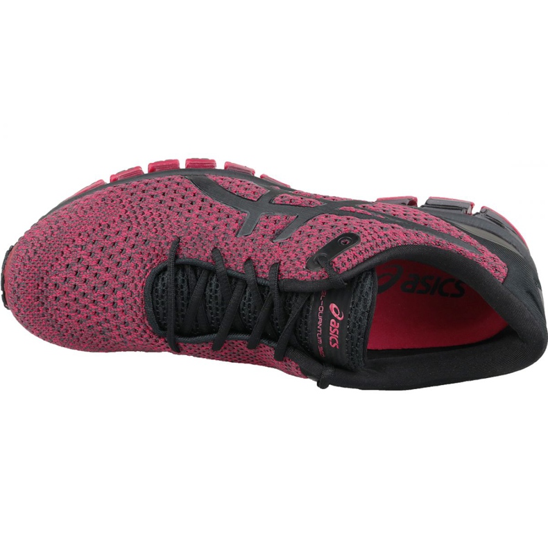 Chaussures de course Asics Gel-Quantum 360 Knit 2 M T8G3N-001 rouge 2