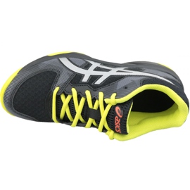Asics Gel-Tactic Gs Jr 1074A014-001 chaussures de volley-ball noir noir 2