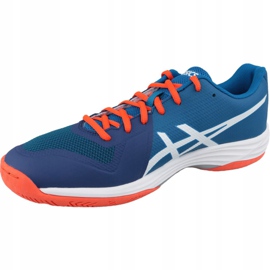 Chaussures de volley-ball Asics Gel-Tactic M B702N-401 bleu marin bleu 1