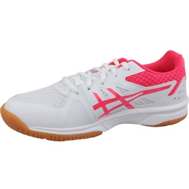 Asics Upcourt 3 W 1072A012-104 chaussures de volley-ball multicolore blanc 1