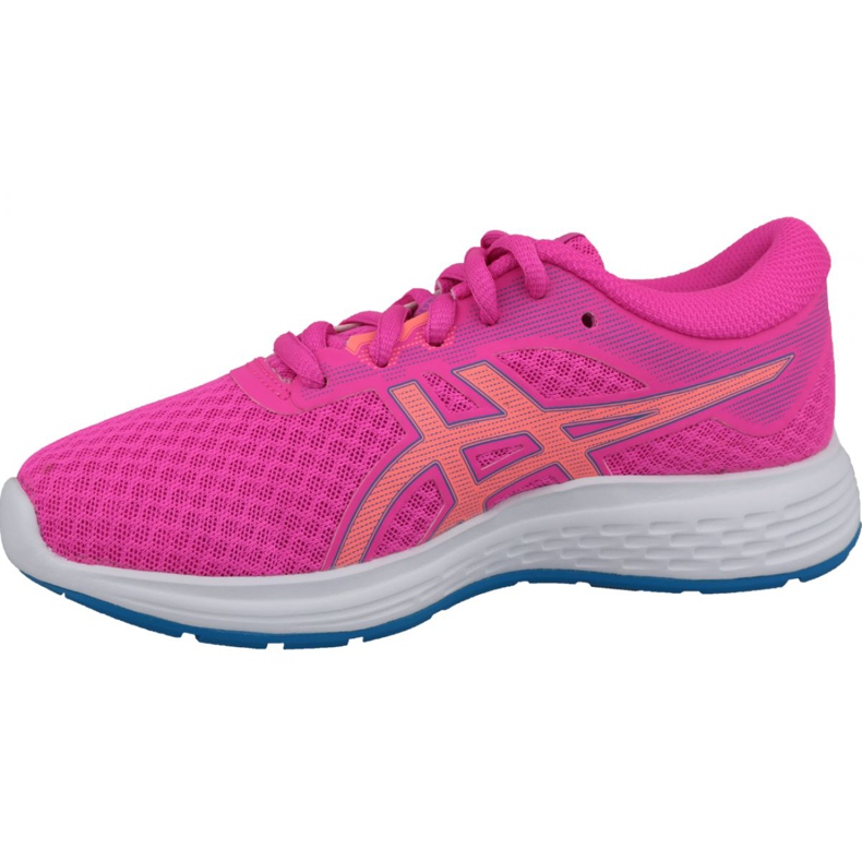 Chaussures de course Asics Patriot 11 Gs Jr 1014A070-700 rose 1 Chaussures de course Asics Patriot 11 Gs Jr 1014A070-700 rose 1
