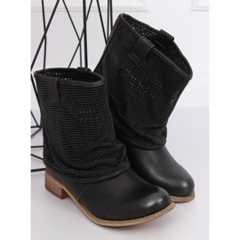 Bottes militaires noires 91E-18 Noir 1