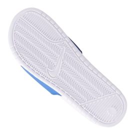 Claquettes Nike Benassi Jdi Print 631261-104 bleu 1