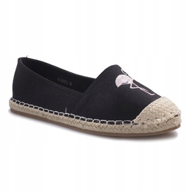 Espadrilles Flaming Noires 1