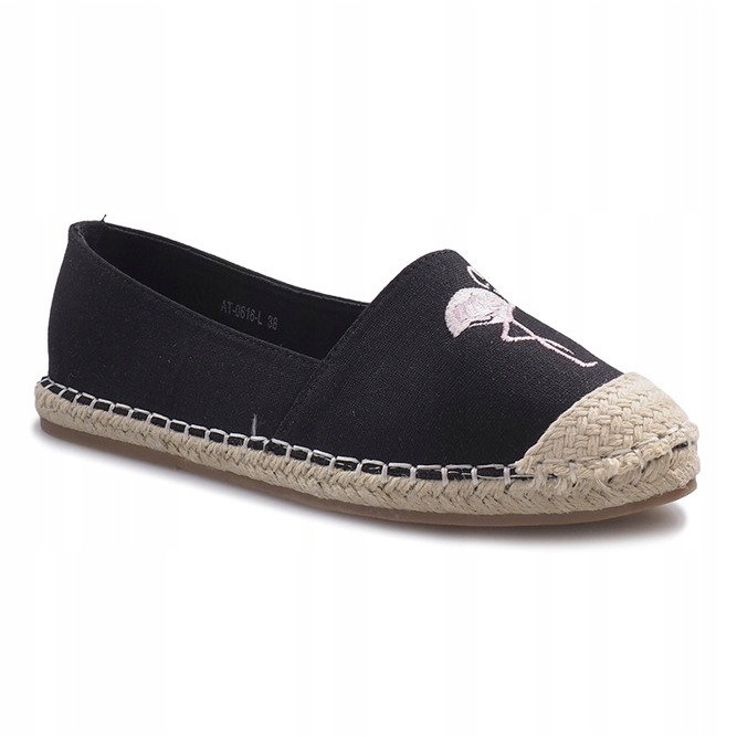 Espadrilles Flaming Noires 1