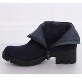 NC832 Bottines Jodhpur bleu marine 1 NC832 Bottines Jodhpur bleu marine 1