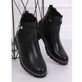 Bottines noires pour femmes Bottines Jodhpur NC886 Noir 1