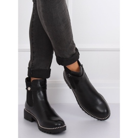 Bottines noires pour femmes Bottines Jodhpur NC886 Noir 2
