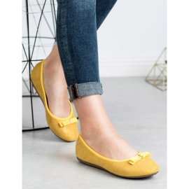 GUAPISSIMA Ballerines À Paillettes jaune 4