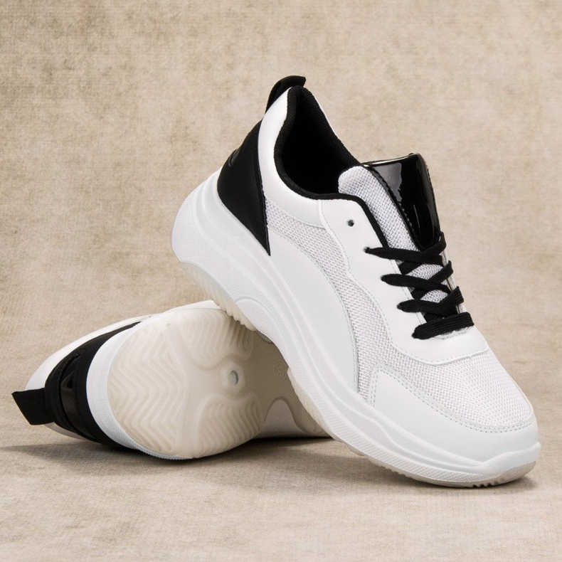 SHELOVET Chaussures de sport blanches 2 SHELOVET Chaussures de sport blanches 2