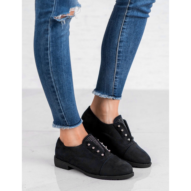 Nio Nio Chaussures à enfiler le noir 1