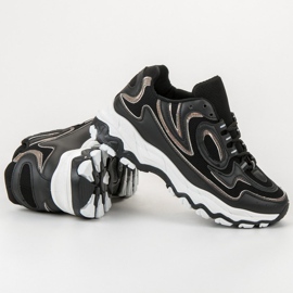 Kayla Chaussures de sport pour femmes noir 1