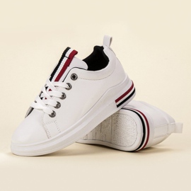 SHELOVET Chaussures de sport blanches 1