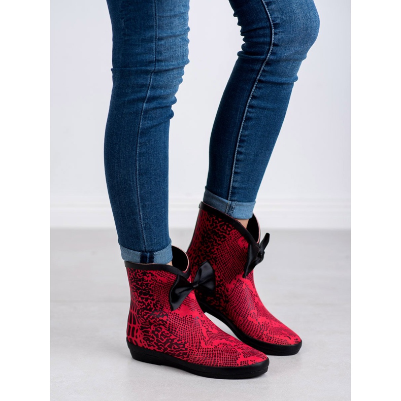 Kylie Bottes de pluie rouge 1 Kylie Bottes de pluie rouge 1