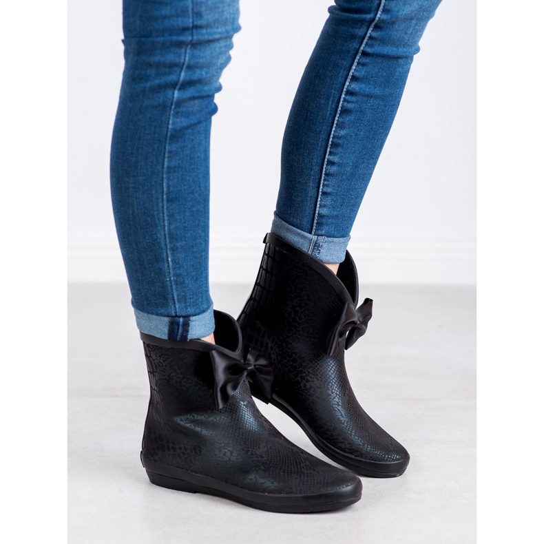 Kylie Bottes de pluie noir 1