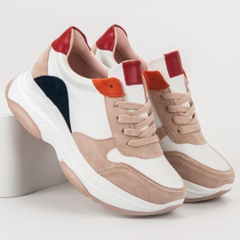 SDS Baskets légères brun multicolore 2