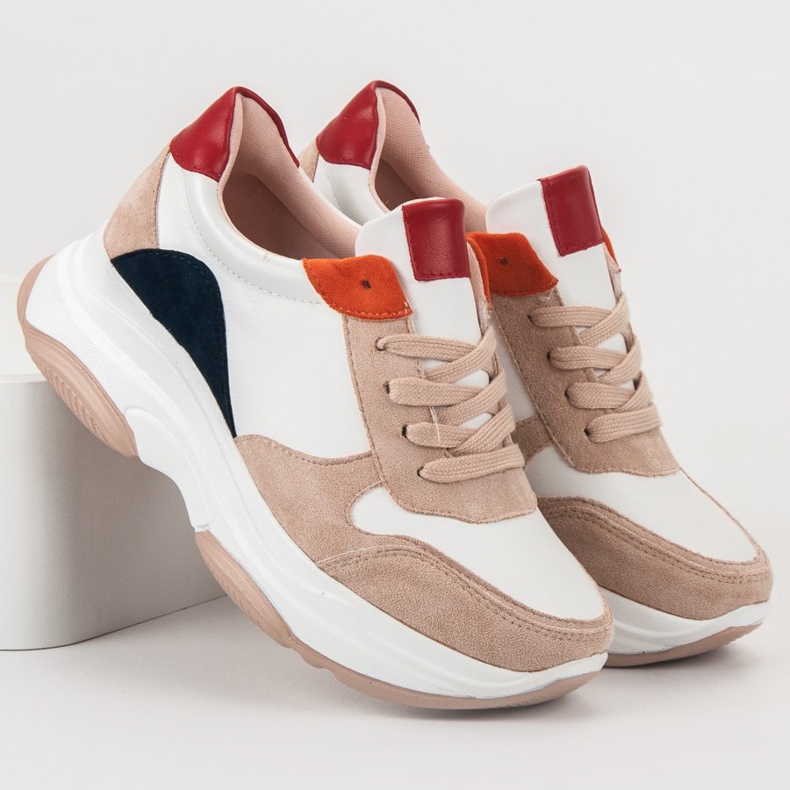 SDS Baskets légères brun multicolore 2