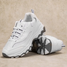 SHELOVET Chaussures de sport confortables blanche 2 SHELOVET Chaussures de sport confortables blanche 2