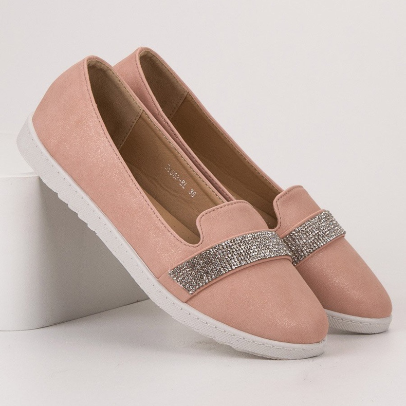 Queentina Seigneurs avec des cristaux rose 2