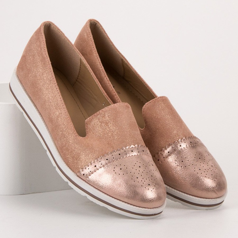 Kayla Seigneurs avec des paillettes rose 1