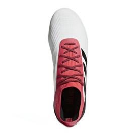 Adidas Predator 18.1 Fg M CM7410 chaussures de football blanche blanche 2