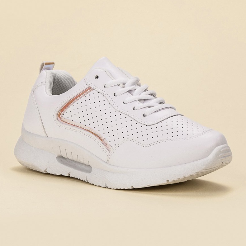 SHELOVET Chaussures de sport pour femmes blanc 2