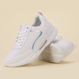 SHELOVET Chaussures de sport pour femmes blanc 1