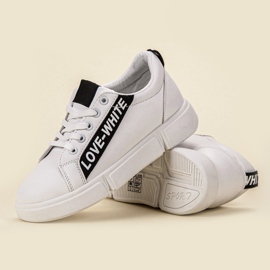 Jumex Chaussures de sport confortables blanc 1