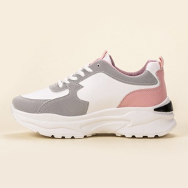 SHELOVET Baskets décontractées multicolore 4