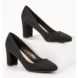 Queen Vivi Escarpins en daim le noir 4
