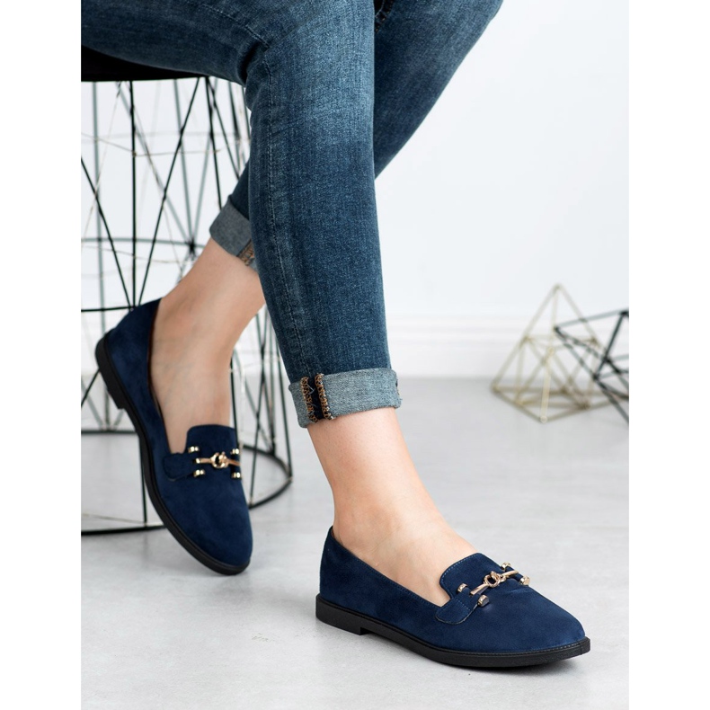 SHELOVET Seigneurs du daim bleu marine 2