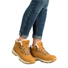 Ax Boxing Chaussures de randonnée chaudes jaune 3