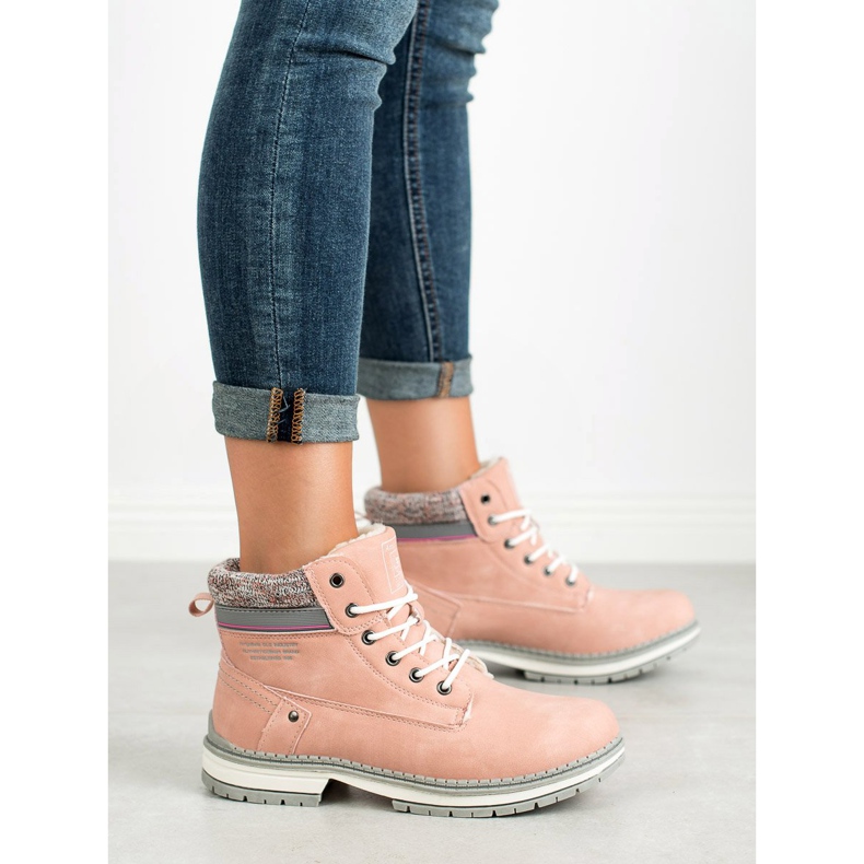 Arrigo Bello Les trappeurs chaleureux rose 2 Arrigo Bello Les trappeurs chaleureux rose 2