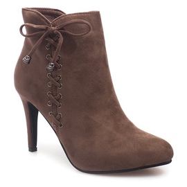 Bottines En Daim Sur Une Barre 66-98 Kaki vert 2
