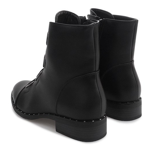 Bottes Chaudes Avec Gommes 6229-1 Noir 1